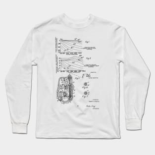 Control Mechanism for Adjusting the Fuel Engine Vintage Patent Hand Drawing Long Sleeve T-Shirt